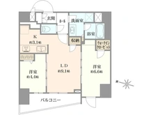 【東京都/北区東十条】コンシェリア東京　HIGASHIJUJO RESIDENCE 間取り図