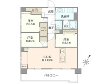 【東京都/葛飾区東新小岩】ライオンズマンション新小岩駅前弐番館 間取り図