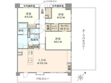 【東京都/江東区南砂】パセオTOKYOイースト 間取り図