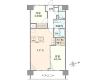 【東京都/足立区青井】日商岩井綾瀬マンション 間取り図