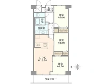 【東京都/北区豊島】恒陽王子マンション 間取り図
