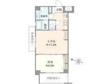 【東京都/杉並区高円寺北】日神デュオステージ高円寺 間取り図
