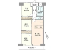 【東京都/江東区東砂】エンゼルハイム東大島第2 間取り図