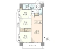 【東京都/台東区日本堤】ハイホーム三ノ輪 間取り図
