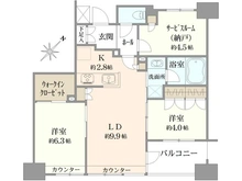 【東京都/江戸川区一之江】イニシア一之江駅前 間取り図