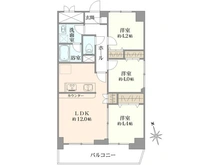 【東京都/江東区南砂】フドウ東陽町ハイツ 間取り図