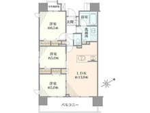 【東京都/江東区北砂】クリオ南砂町 間取り図
