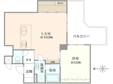 【東京都/江東区木場】マンション第2木場 間取り図