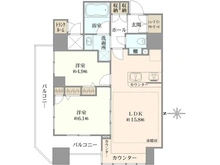 【東京都/江東区東陽】東陽町セントラルタワー 間取り図