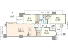 【東京都/江東区千石】ジースクエア 間取り図