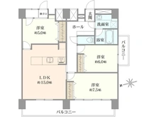 【東京都/江東区東陽】 東陽町ハイホーム A棟 間取り図