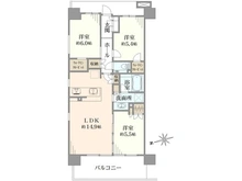 【東京都/江東区東砂】ジオ南砂町 間取り図