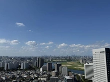 【神奈川県/川崎市幸区堀川町】ラゾーナ川崎レジデンス セントラルタワー 眺望：リバービュー（ズームなし）