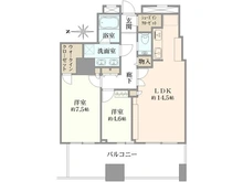 【東京都/港区芝】クレストプライムタワー芝 間取り図