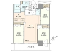 【東京都/江戸川区南小岩】プラウドタワー小岩フロント 間取り図