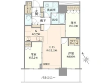 【東京都/江戸川区南小岩】プラウドタワー小岩フロント 間取り図