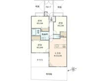 【東京都/江東区東砂】セザール城東公園 間取り図