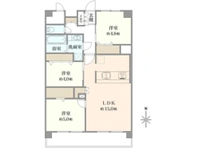 【東京都/江東区東砂】セントラルグリーンハイツ 間取り図