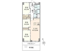 【東京都/江東区南砂】マンション東陽町 間取り図