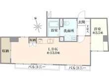 【東京都/台東区浅草】ライオンズマンション雷門 間取り図
