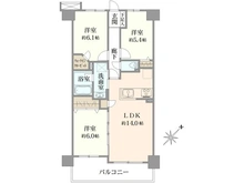 【東京都/北区王子】メイツ王子 間取り図