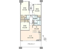 【東京都/江東区新砂】グランエスタ 間取り図