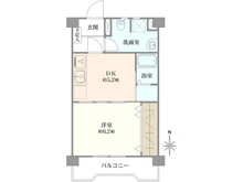 【東京都/江戸川区中央】ハイツオースギ 間取り図
