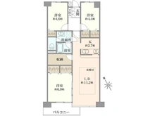 【埼玉県/川口市飯塚】ドミール川口 間取り図