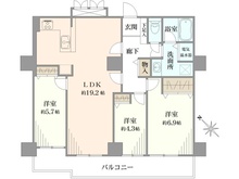 【東京都/江東区南砂】スカイシティ南砂 間取り図