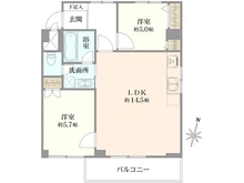【東京都/江東区大島】ハイネス東大島 間取り図