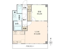 【東京都/台東区池之端】上野ハイツ 間取り図