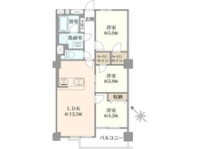 【東京都/江東区南砂】南砂住宅 2号棟 間取り図