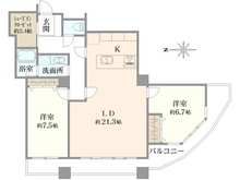 【東京都/新宿区百人町】西戸山タワーホウムズ ノースタワー 間取り図