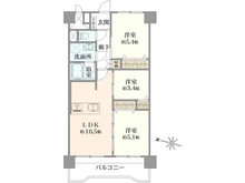 【東京都/江東区辰巳】トーア南晴海マンション 間取り図