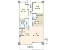 【東京都/足立区谷在家】グランベル西新井 間取り図