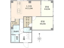 【東京都/練馬区豊玉北】江古田チェリーマンション 間取り図