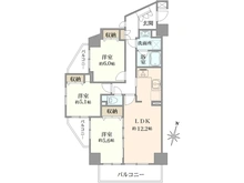 【東京都/北区田端新町】藤和シティホームズ西日暮里 間取り図