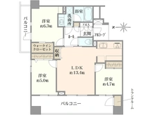 【東京都/江東区千石】グローリオ木場公園 間取り図