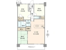 【東京都/江東区東砂】ザ・ウインベル仙台堀公園 サニーウイング 間取り図