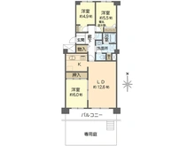 【東京都/江東区東陽】ファミリータウン東陽 A棟 間取り図