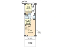【東京都/江東区越中島】ルネ門前仲町 間取り図