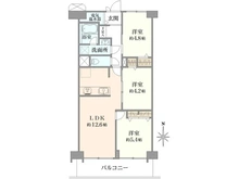 【東京都/江東区東陽】東陽町スカイハイツ 間取り図