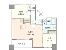 【東京都/豊島区目白】ライオンズマンション目白 間取り図