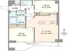 【東京都/板橋区南町】エクセル西池 間取り図
