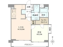 【東京都/渋谷区元代々木町】イルサント代々木上原 間取り図