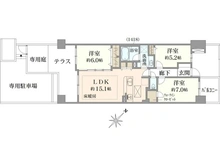 【東京都/板橋区前野町】ときわ台メリーガーデン 間取り図