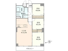 【東京都/三鷹市下連雀】三鷹芙蓉ハイツ 間取り図