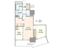 【東京都/豊島区池袋】ルミナリータワー池袋 間取り図