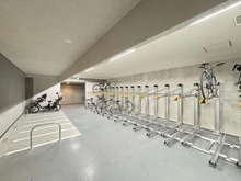【東京都/板橋区上板橋】パークホームズ上板橋 駐輪場