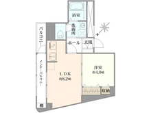 【東京都/豊島区東池袋】東カングランドマンション池袋キャッスル 間取り図
